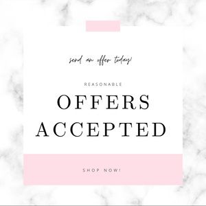 ⭐️ Reasonable offers accepted! ⭐️